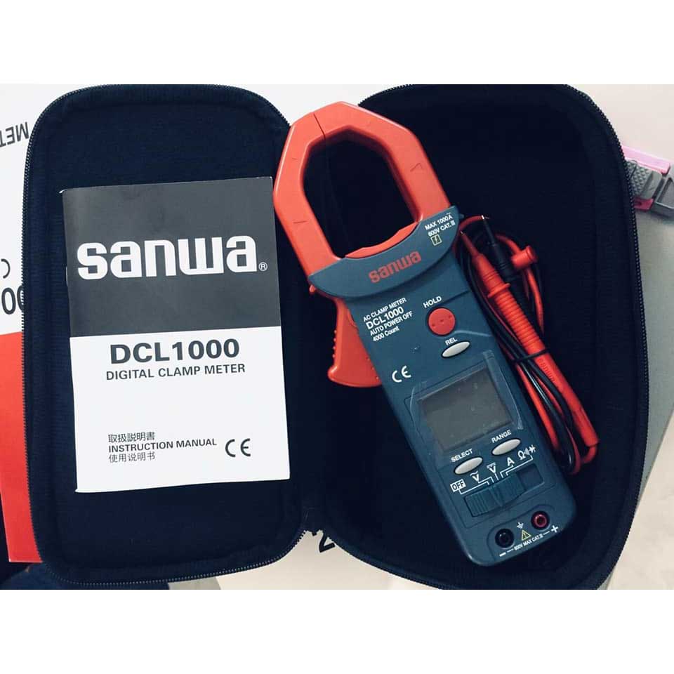 Ampe kìm chỉ thị số Sanwa DCL1000