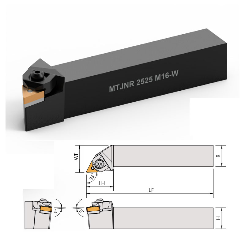 Cán Dao Tiện Marox MTJNR/L