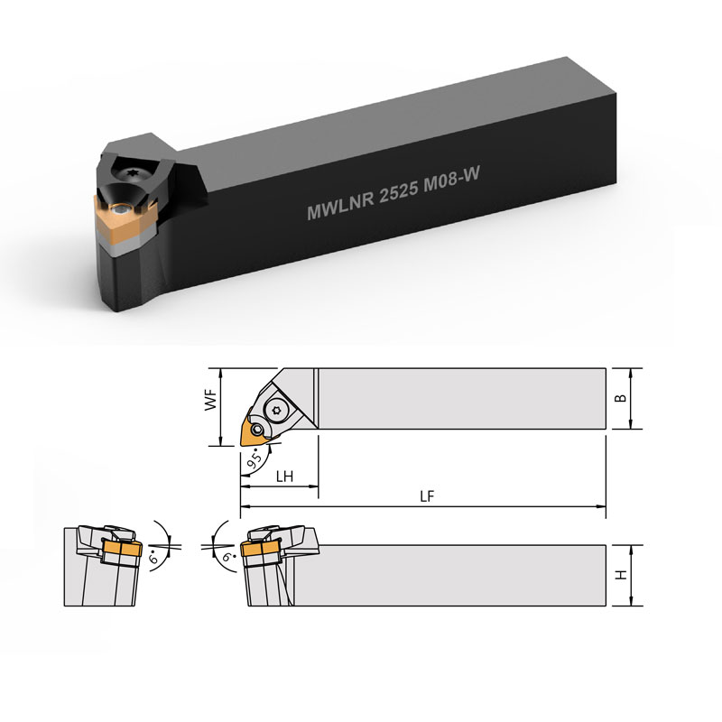 Cán Dao Tiện Marox MWLNR/L