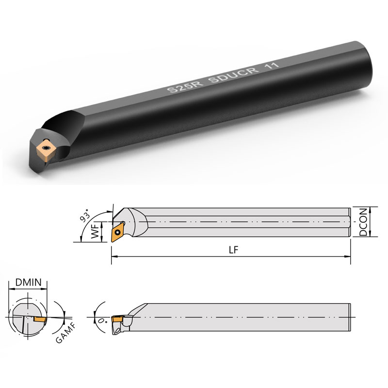 Cán Dao Tiện Marox SDUCR/L