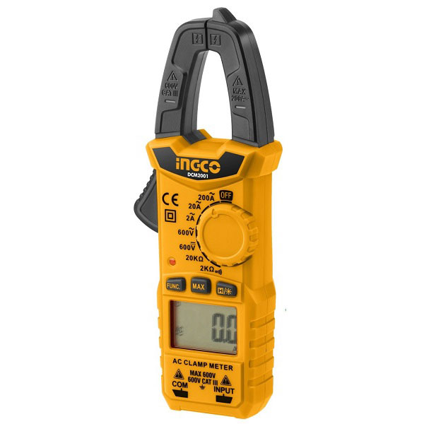 Kềm đo AC kỹ thuật số Ingco DCM2001