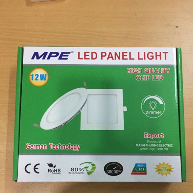 Đèn LED âm trần tròn MPE 12W RP-12N