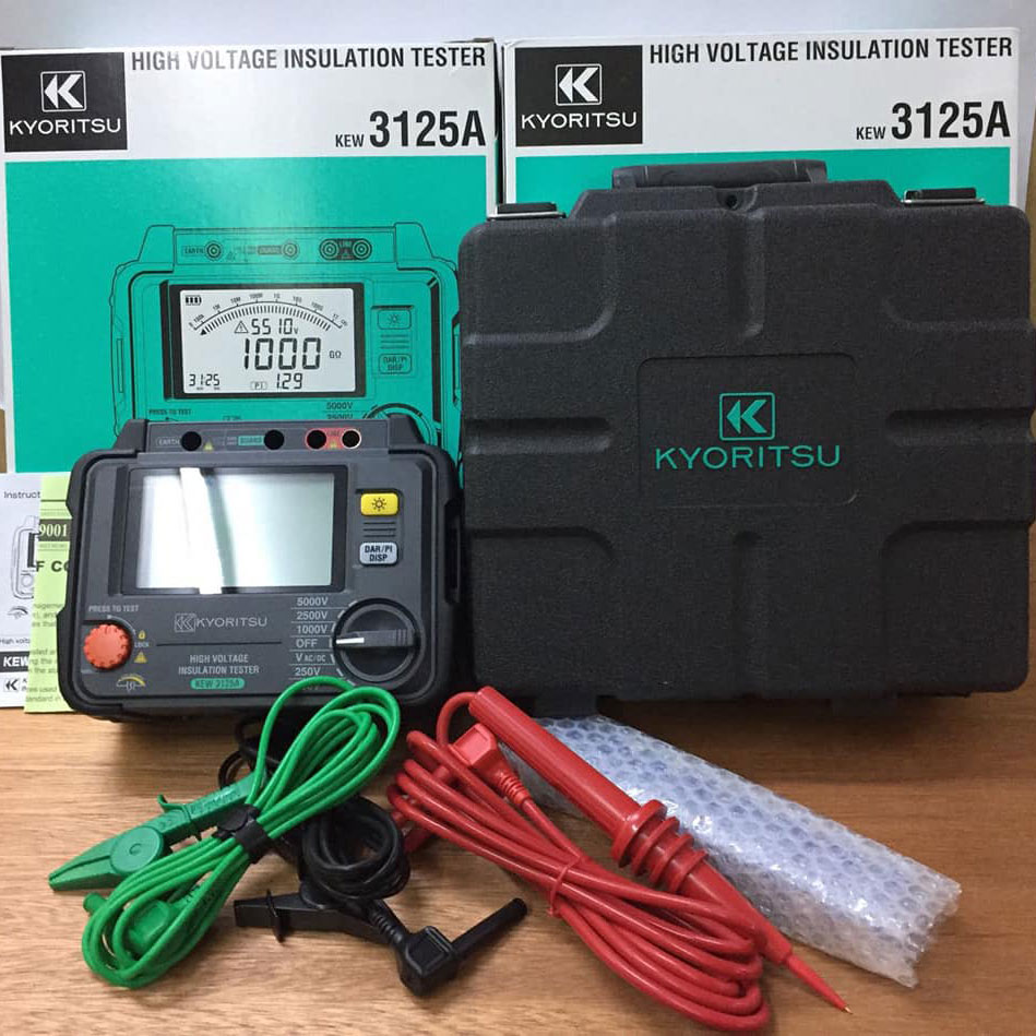 Máy đo điện trở cách điện Kyoritsu 3125A
