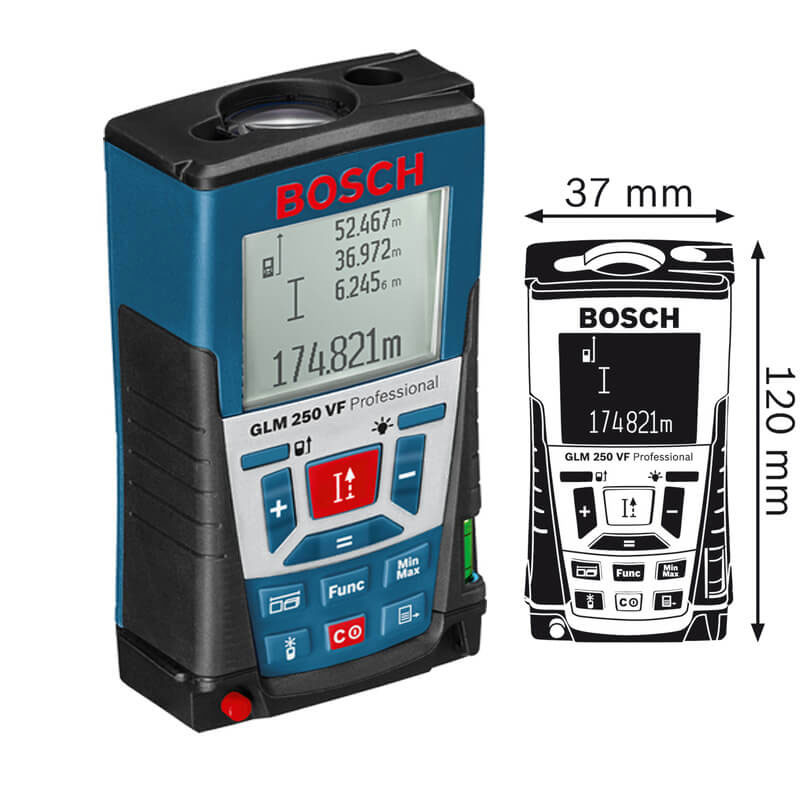 Máy đo khoảng cách Bosch GLM 250 VF
