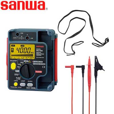 Đồng hồ đo cách điện Sanwa MG1000