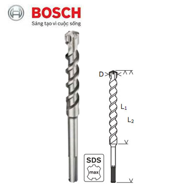 Mũi khoan bê tông Bosch M4 2608685863