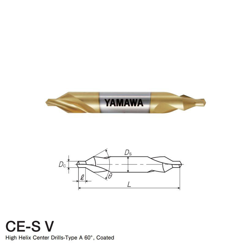 Mũi khoan tâm Yamawa 60 độ CE-S V