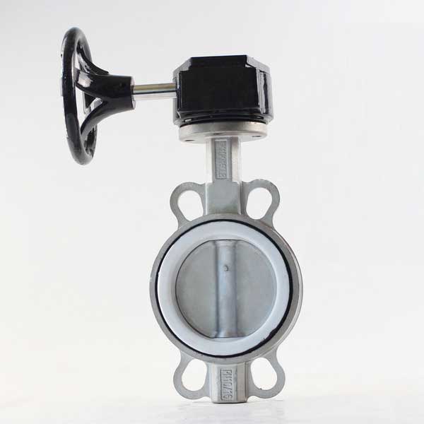Van Bướm Inox Samwoo DN150 Tay Quay