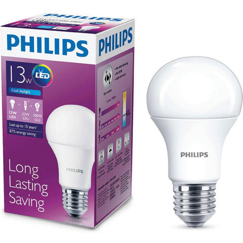 Bóng đèn LED Bulb Philips 13W E27 | vattumientay.com